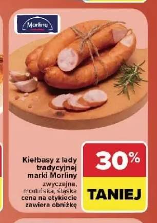 Kiełbasa z lady tradycyjnej zwyczajna Morliny +2 warianty