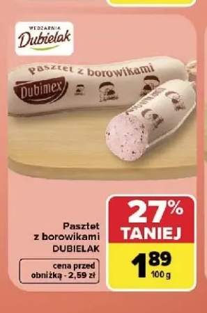 Pasztet z borowikami Dubielak