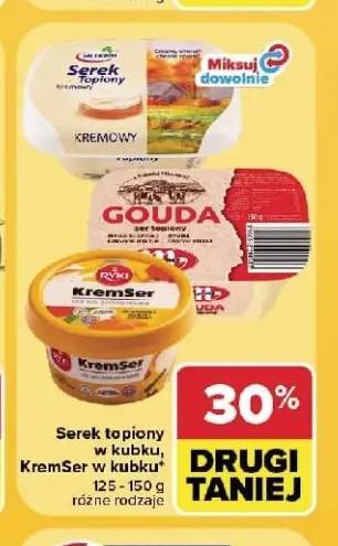 Serek topiony w kubku Mlekpol +1 wariant