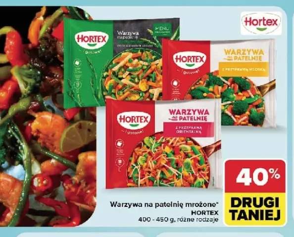 Warzywa na patelnię mrożone Hortex