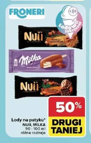 Lody na patyku Nuii +1 wariant