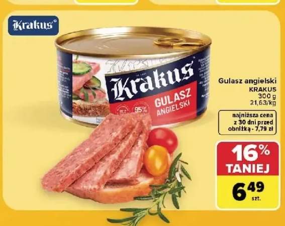 Gulasz angielski Krakus