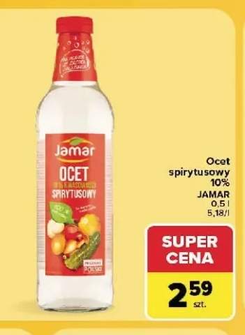 Ocet spirytusowy 10% Jamar