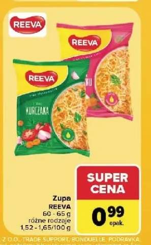 Zupa o smaku kurczaka Reeva +1 wariant