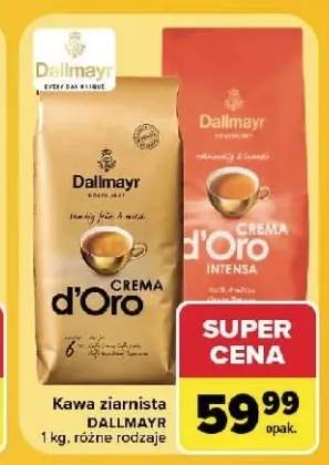 Kawa ziarnista d'Oro Crema Dallmayr +1 wariant