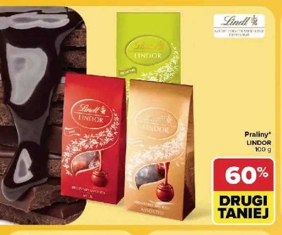 Praliny Lindor Milk Lindt +2 warianty