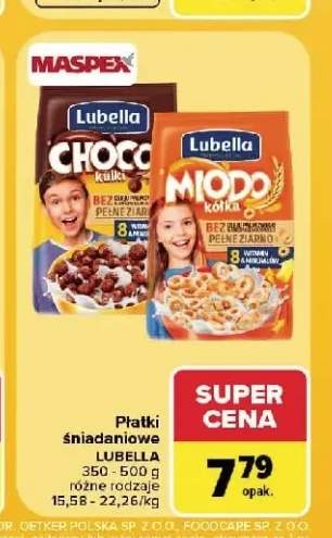 Płatki śniadaniowe Choco kulki Lubella +1 wariant