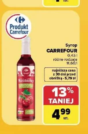 Syrop Carrefour