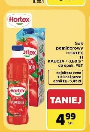 Sok pomidorowy Hortex