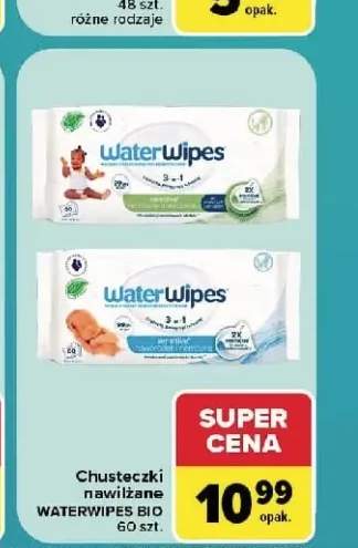 Chusteczki nawilżane WaterWipes Bio