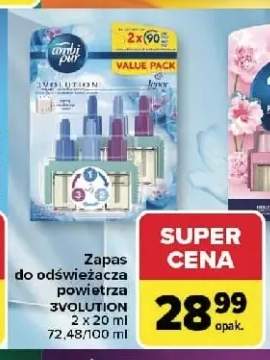 Zapas do odświeżacza powietrza 3Volution 2-pak Ambi Pur