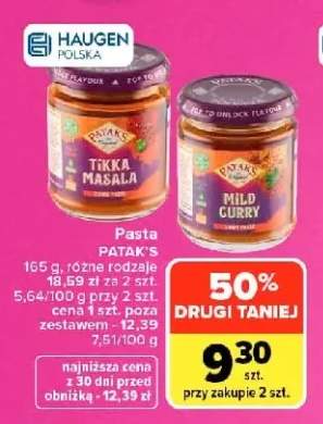 Pasta Tikka Masala Patak's +1 wariant