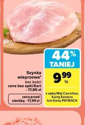Szynka wieprzowa bez kości