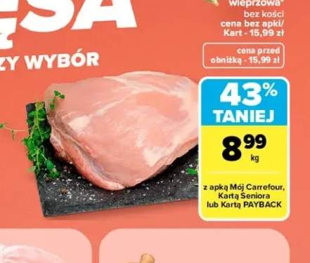 Szynka wieprzowa bez kości