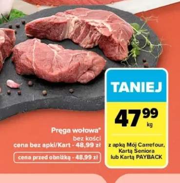 Pręga wołowa bez kości