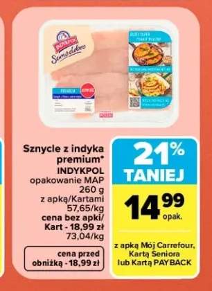 Sznycle z indyka premium Indykpol