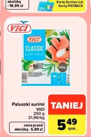 Paluszki surimi Classic Vici