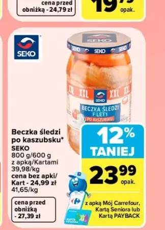 Śledzie Beczka śledzi po kaszubsku Seko