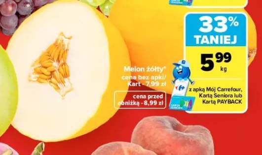 Melon żółty