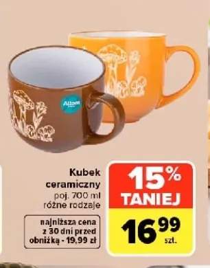 Kubek ceramiczny 700 ml Altom