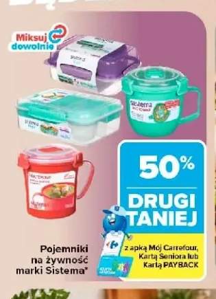 Pojemniki na żywność Sistema