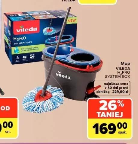 Mop Vileda H2PRO System Box