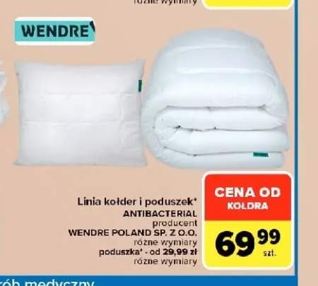 Kołdra Antibacterial Wendre +1 wariant