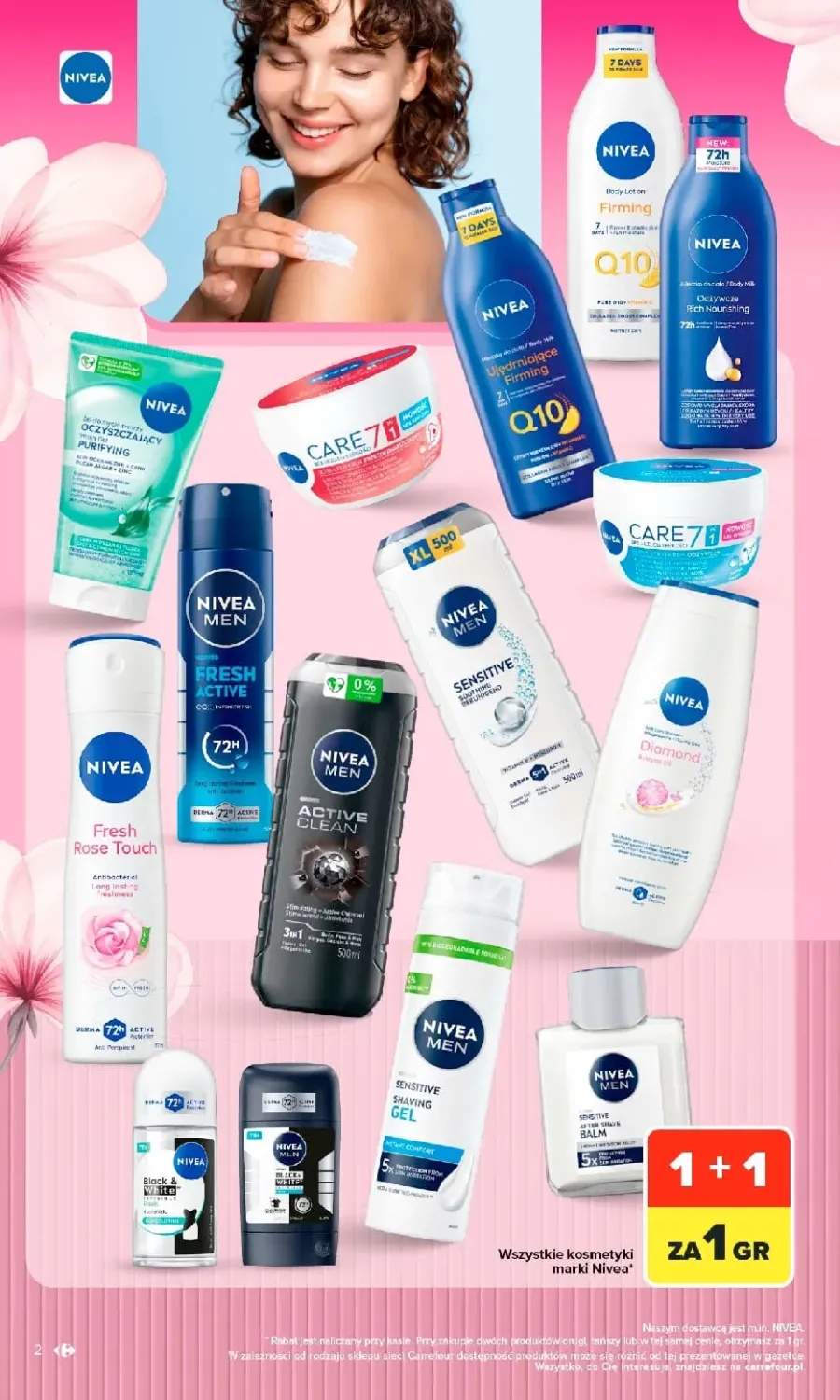 Kosmetyki marki Nivea +15 wariantów