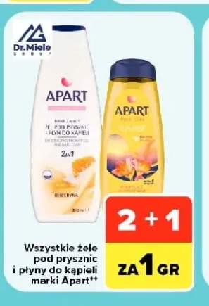 Żele pod prysznic i płyny do kąpieli marki Apart +2 warianty