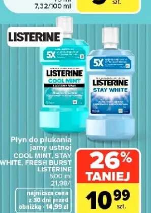 Płyn do płukania jamy ustnej Cool Mint Listerine +2 warianty
