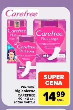 Wkładki higieniczne Carefree