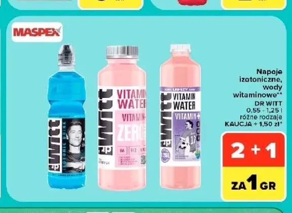 Napój izotoniczny Dr Witt +1 wariant