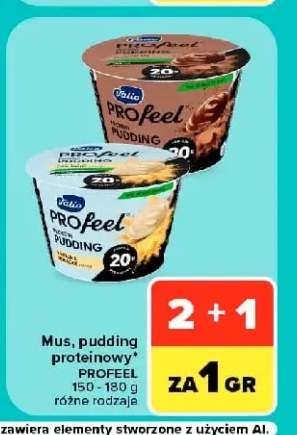 Pudding proteinowy waniliowy Valio ProFeel +1 wariant