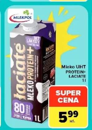 Mleko UHT Protein+ Łaciate