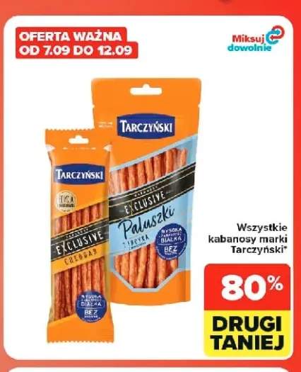 Kabanosy marki Tarczyński +2 warianty