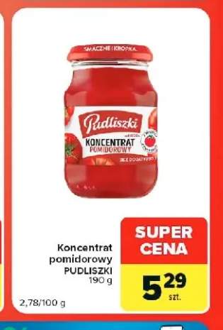 Koncentrat pomidorowy Pudliszki