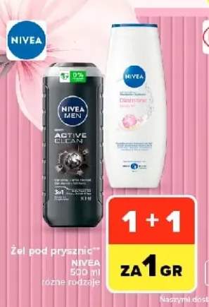 Żel pod prysznic Nivea Men Active Clean +1 wariant