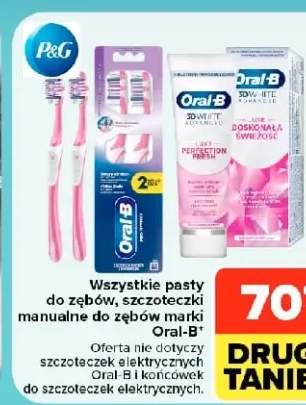 Pasty do zębów, szczoteczki manualne do zębów marki Oral-B +3 warianty