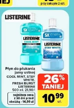 Płyn do płukania jamy ustnej Cool Mint Listerine +2 warianty