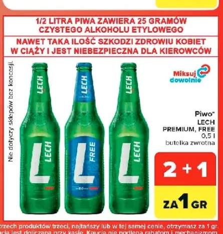 Piwo Lech Premium +1 wariant