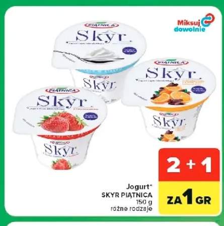 Jogurt Skyr Piątnica +4 warianty