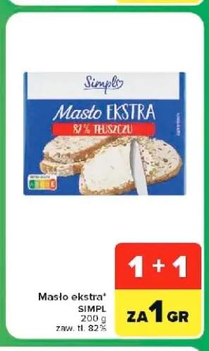Masło ekstra Simpl