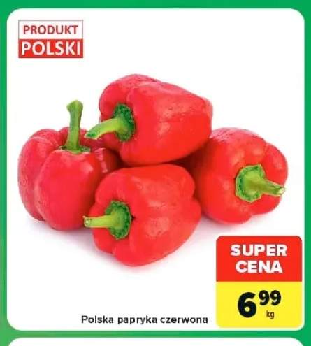 Polska papryka czerwona