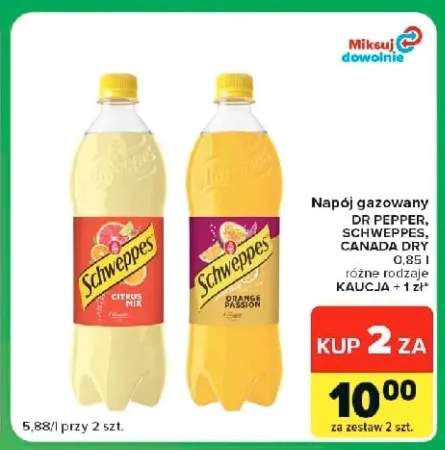 Napój gazowany Canada Dry +3 warianty