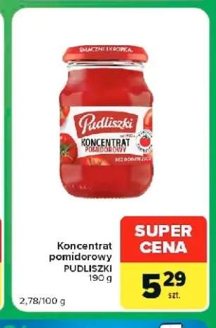 Koncentrat pomidorowy Pudliszki
