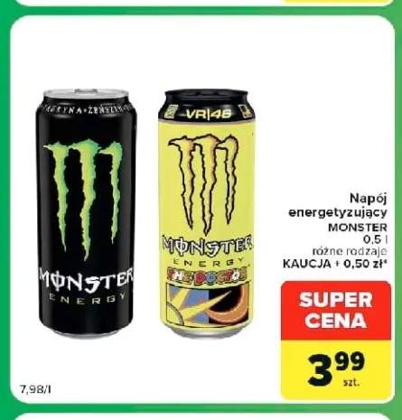 Napój energetyzujący Monster Energy The Doctor VR46 +1 wariant