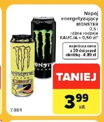 Napój energetyzujący Monster