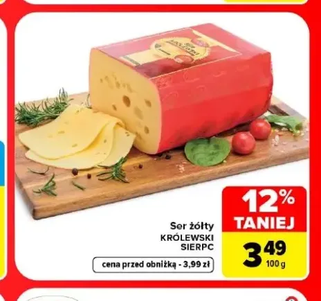 Ser żółty Królewski Sierpc