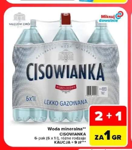 Woda mineralna Cisowianka 6-pak