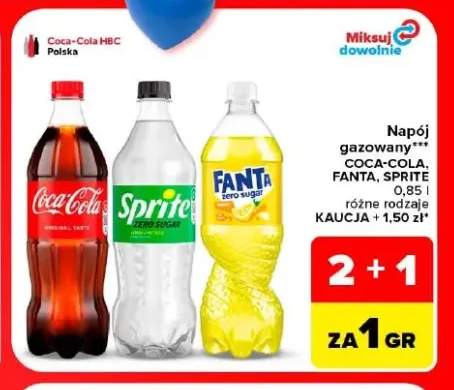 Napój gazowany Sprite +2 warianty